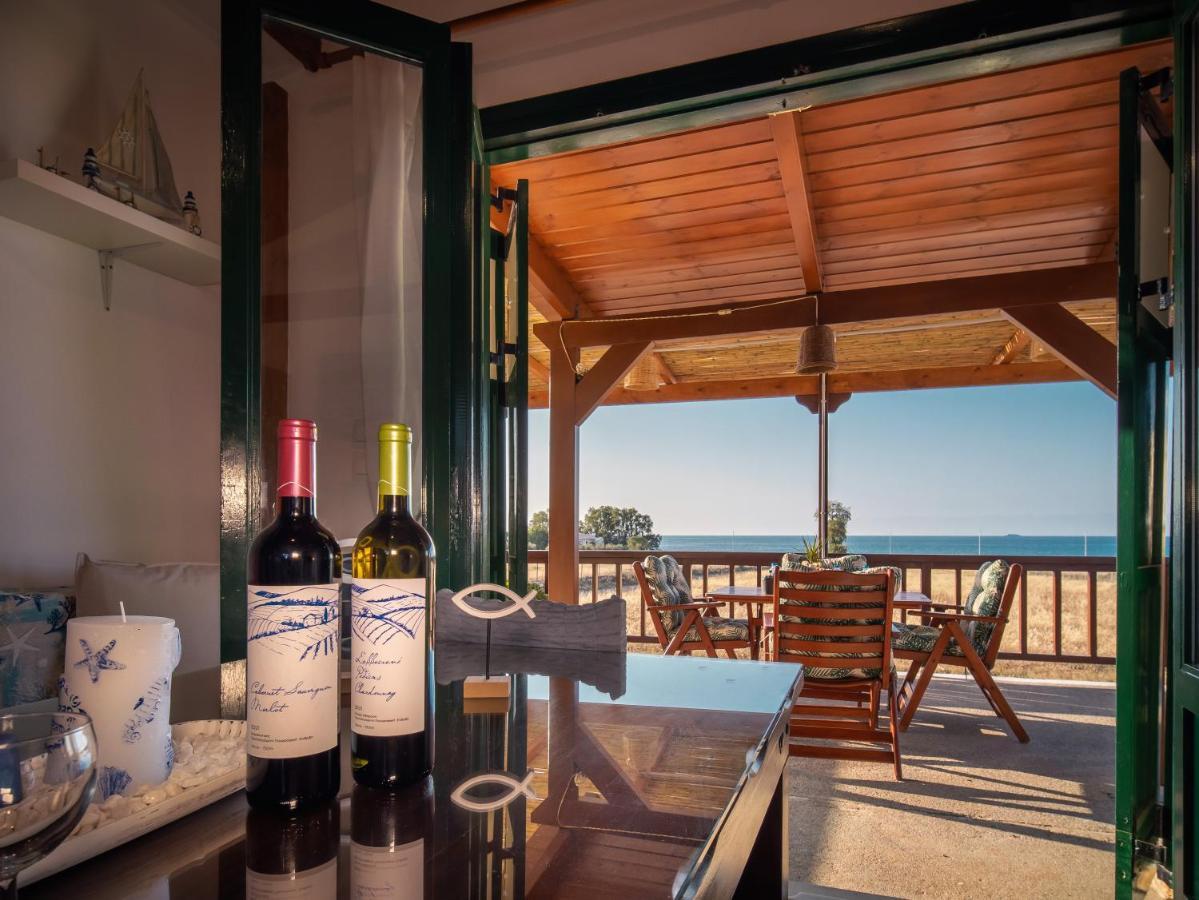 Mayia Sunset Sea Front House Gouves Heraklion Экстерьер фото