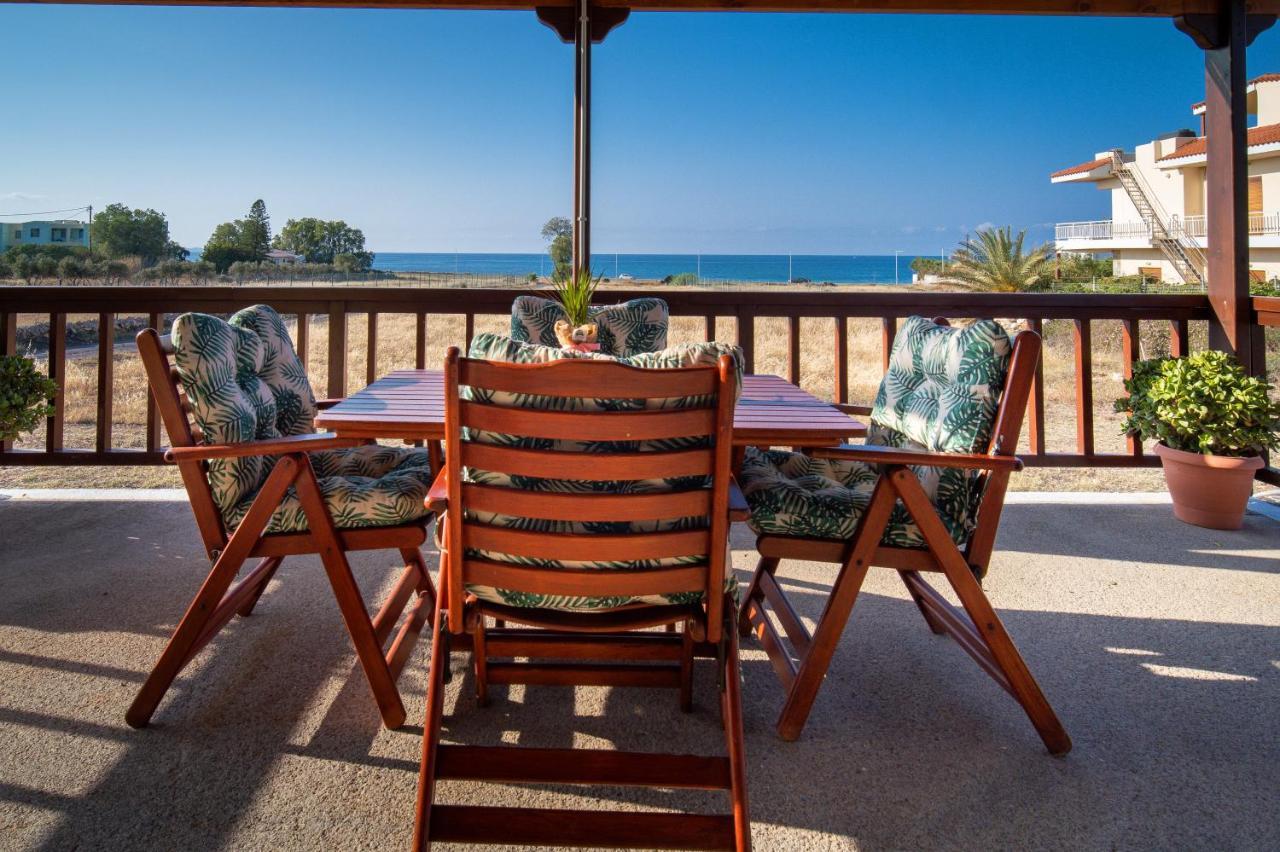 Mayia Sunset Sea Front House Gouves Heraklion Экстерьер фото