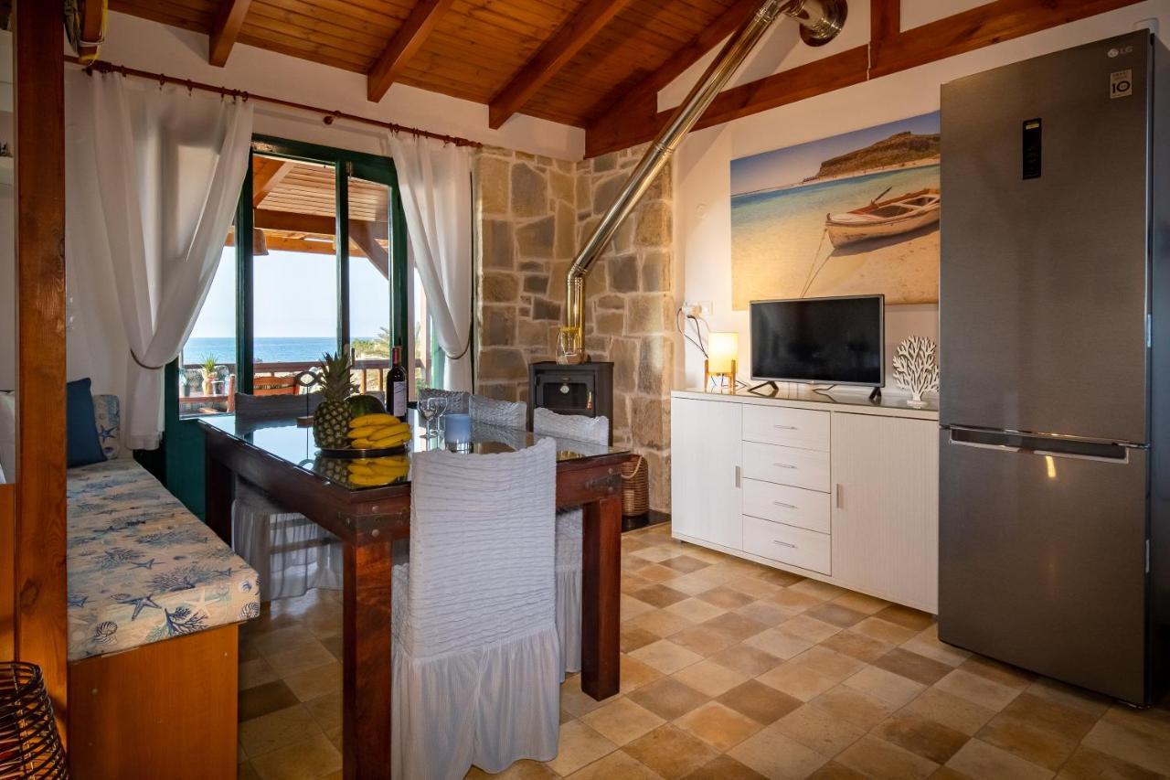 Mayia Sunset Sea Front House Gouves Heraklion Экстерьер фото