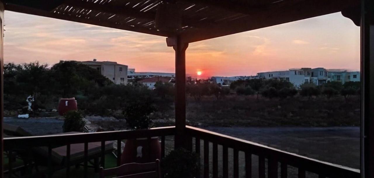 Mayia Sunset Sea Front House Gouves Heraklion Экстерьер фото